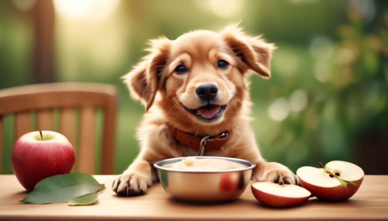 can dogs have applesauce​